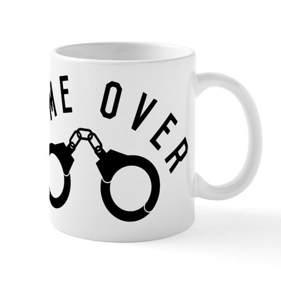 CafePress - Game Over - 11 oz Ceramic Mug - Novelty Coffee Tea Cup