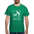 thumbnail image 1 of CafePress - Game Over Dark T Shirt - Men's Classic Graphic Cotton T-Shirt, 1 of 4