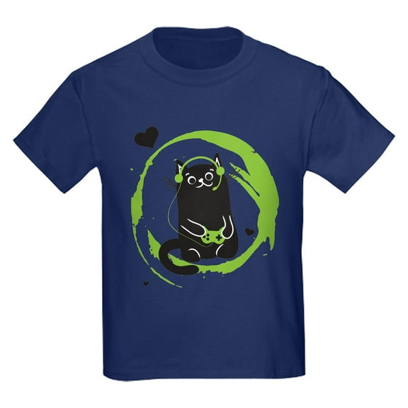CafePress - Gamer Ca T Shirt - Dark T-Shirt Kids XS-XL