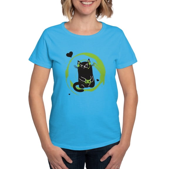 CafePress - Gamer Ca T Shirt - Women's Traditional Fit Dark T-Shirt
