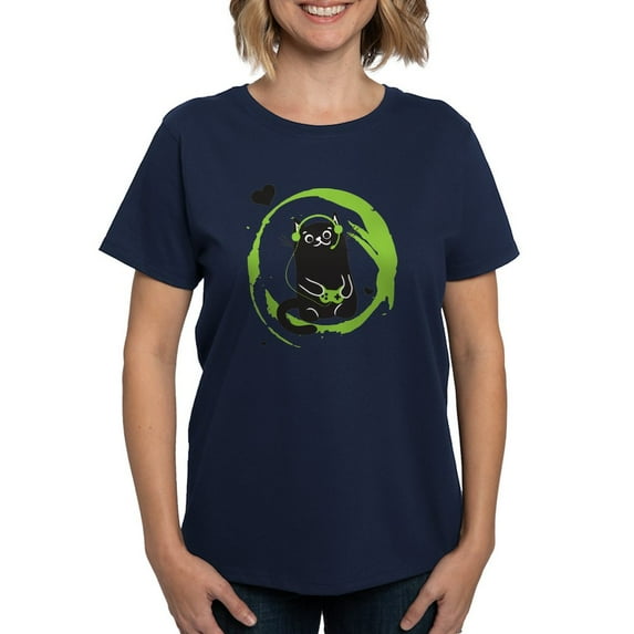 CafePress - Gamer Ca T Shirt - Women's Traditional Fit Dark T-Shirt