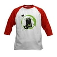 thumbnail image 1 of CafePress - Gamer Cat Kids Baseball Jersey - Kids Cotton Baseball Jersey, 3/4 Sleeve Shirt, 1 of 4