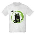 thumbnail image 1 of CafePress - Gamer Cat Kids Light T Shirt - Light T-Shirt Kids XS-XL, 1 of 4