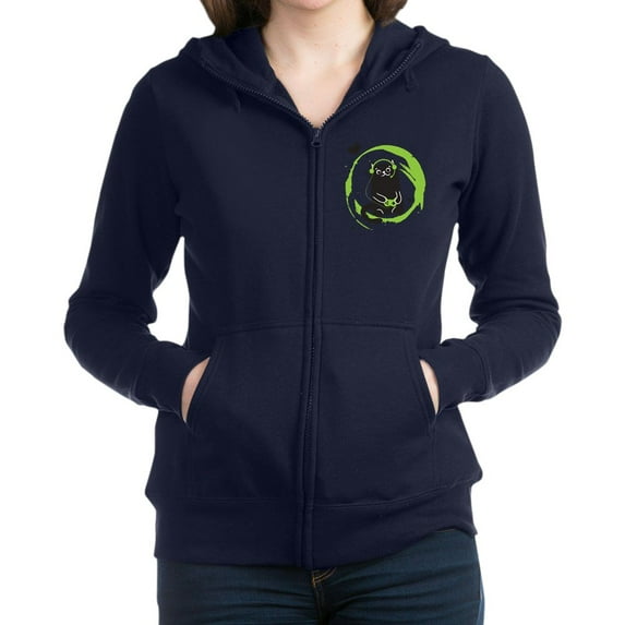 CafePress - Gamer Cat - Women's Zip Hoodie