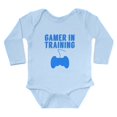 thumbnail image 1 of CafePress - Gamer In Training Body Suit - Long Sleeve Cotton Baby Bodysuit, 1 of 4