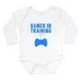 thumbnail image 1 of CafePress - Gamer In Training Body Suit - Long Sleeve Cotton Baby Bodysuit, 1 of 4