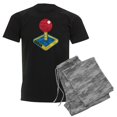 thumbnail image 1 of CafePress - Gamer Joystick Men's Dark Pajamas - Men's Dark Loose Fit Cotton Pajama Set, 1 of 7