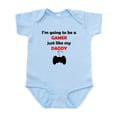 thumbnail image 1 of CafePress - Gamer Like My Daddy Body Suit - Baby Light Bodysuit, Size Newborn - 24 Months, 1 of 4