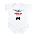 thumbnail image 1 of CafePress - Gamer Like My Daddy Body Suit - Baby Light Bodysuit, Size Newborn - 24 Months, 1 of 4