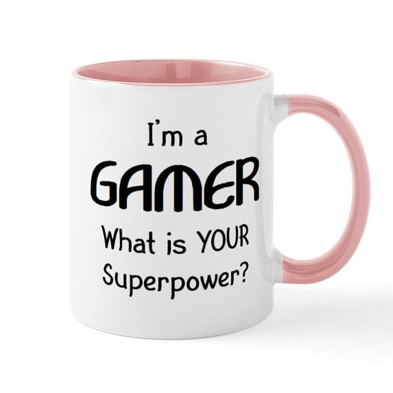 CafePress - Gamer Mug Mugs - 11 oz Ceramic Mug - Novelty Coffee Tea Cup