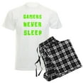 thumbnail image 1 of CafePress - Gamers Never Sleep Pyjamas - Men's Light Loose Fit Cotton Pajama Set, 1 of 7