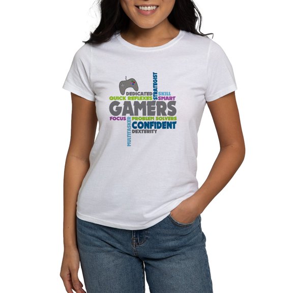 CafePress - Gamers T Shirt - Women's Classic T-Shirt