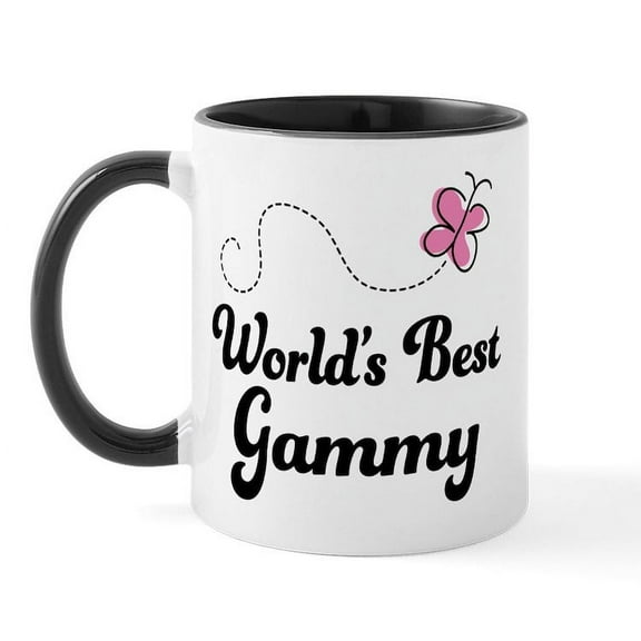 CafePress - Gammy (Worlds Best) Mug - 11 oz Ceramic Mug - Novelty Coffee Tea Cup