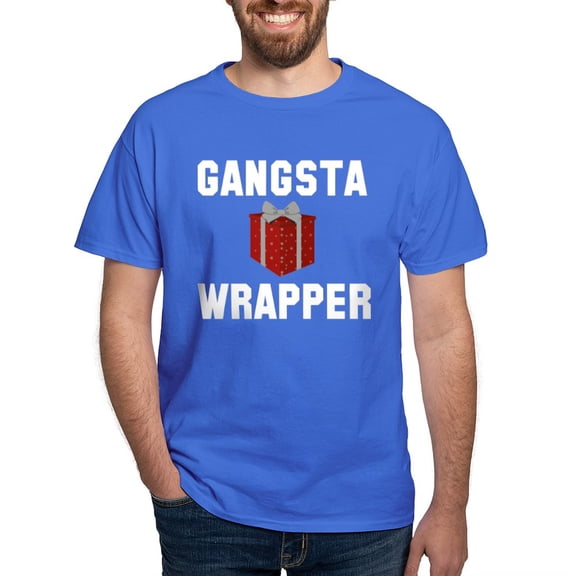 CafePress - Gangsta Wrapper Dark T Shirt - Men's Classic Graphic Cotton T-Shirt