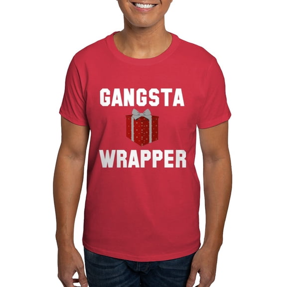 CafePress - Gangsta Wrapper Dark T Shirt - Men's Classic Graphic Cotton T-Shirt