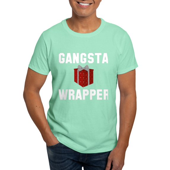 CafePress - Gangsta Wrapper Dark T Shirt - Men's Classic Graphic Cotton T-Shirt
