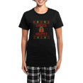 thumbnail image 1 of CafePress - Gangsta Wrapper Women's Dark Pajamas - Women's Short Sleeve Print T-Shirt and Pants Dark Cotton Pajama Set, 1 of 7