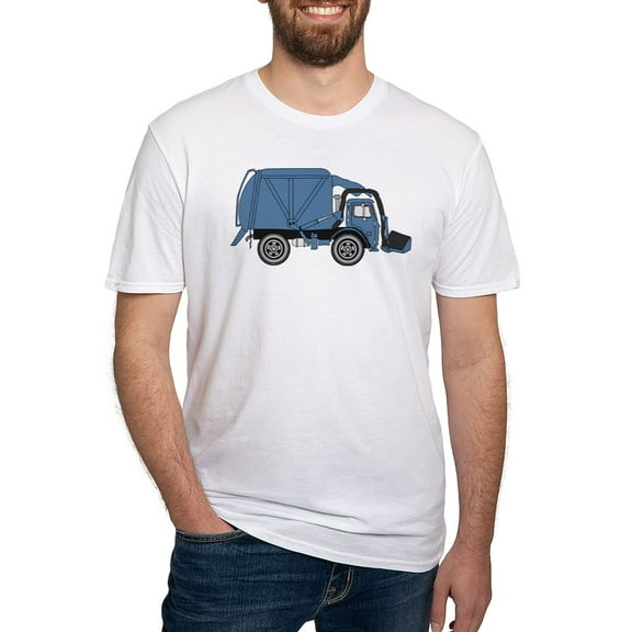 CafePress - Garbage Truck Fitted T Shirt - Fitted T-Shirt, Vintage Fit Soft Cotton Tee