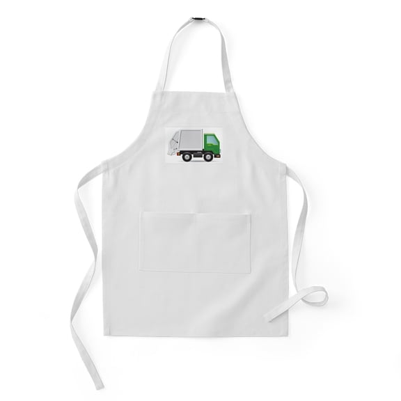 CafePress - Garbage Truck - Kids Apron