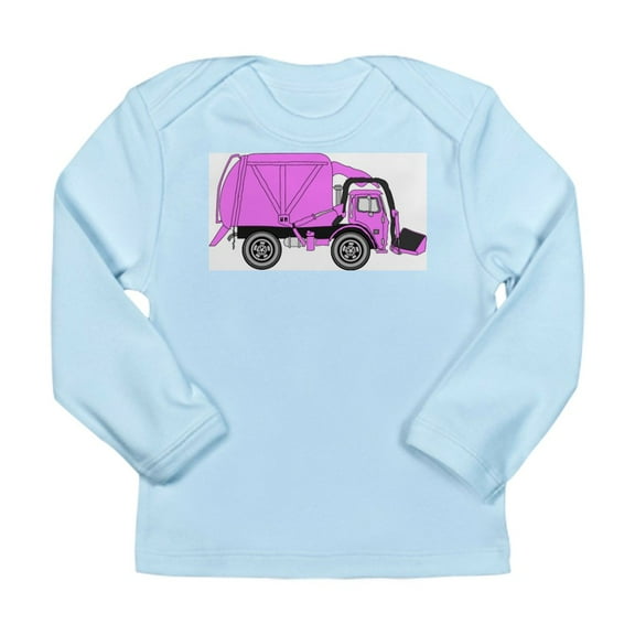 CafePress - Garbagetruckpink Long Sleeve Infant T Shirt - Long Sleeve Infant T-Shirt
