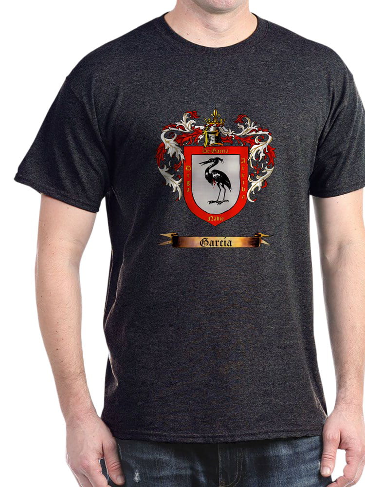 CafePress - Garcia Coat Of Arms Dark T Shirt - 100% Cotton T-Shirt