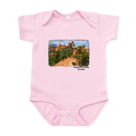 CafePress - Garden Of The Gods Baby Light Bodysuit - Baby Light Bodysuit, Size Newborn - 24 Months