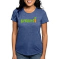 thumbnail image 1 of CafePress - Gardenerdwrtm_Transparent_Dark Women's Deluxe T Sh - Womens Tri-blend T-Shirt, 1 of 4