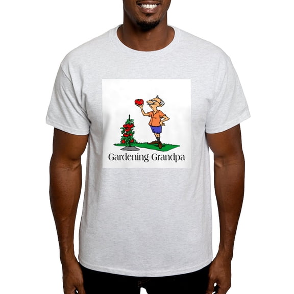 CafePress - Gardening Grandpa Light T Shirt - Men's Classic Graphic T-Shirt