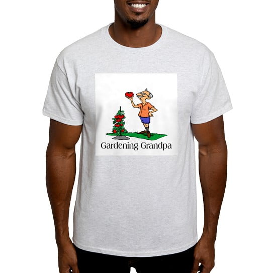CafePress - Gardening Grandpa Light T Shirt - Men's Classic Cotton T-Shirts