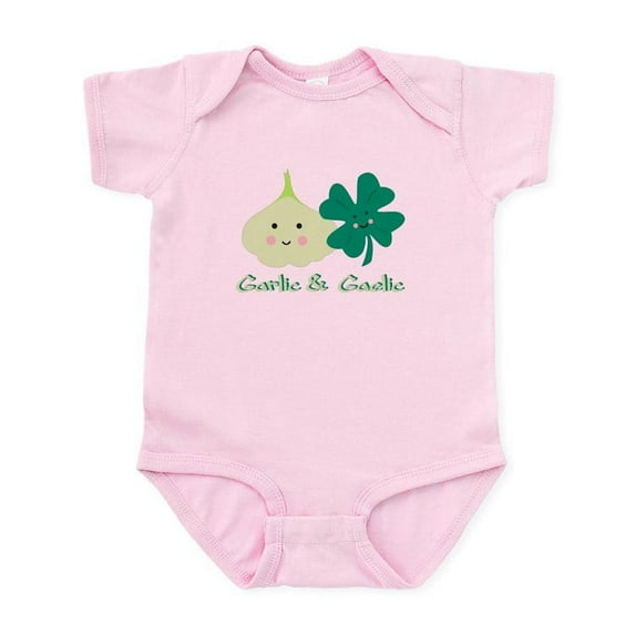 CafePress - Garlic &Amp; Gaelic Infant Bodysuit - Baby Light Bodysuit, Size Newborn - 24 Months
