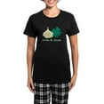 thumbnail image 1 of CafePress - Garlic &Amp; Gaelic Women's Dark Pajamas - Women's Short Sleeve Print T-Shirt and Pants Dark Cotton Pajama Set, 1 of 7