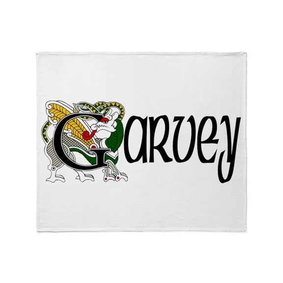 CafePress - Garvey Celtic Dragon Throw Blanket - Soft Fleece Throw Blanket, 50"x60" for All Ages