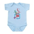 thumbnail image 1 of CafePress - Gastrointestinal Subway Map Infant Bodysuit - Baby Light Bodysuit, Size Newborn - 24 Months, 1 of 4