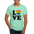 thumbnail image 1 of CafePress - Gay Love Dark T Shirt - Men's Classic Graphic Cotton T-Shirt, 1 of 4