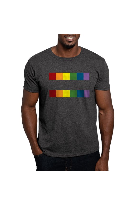 - Gay Rights Equal Sign T Shirt - Men's Classic Graphic Cotton T-Shirt