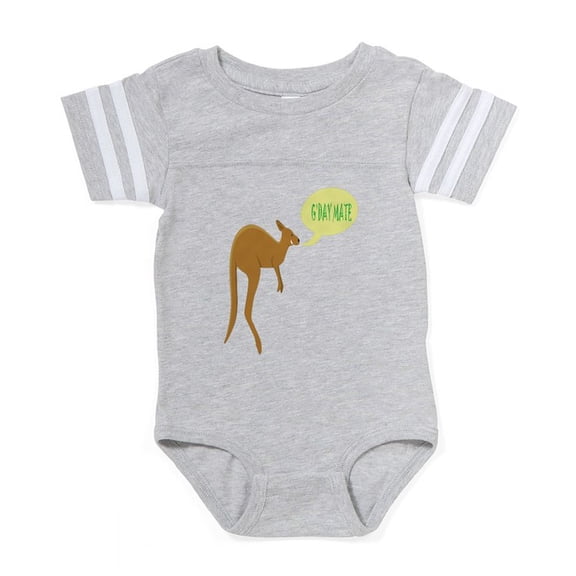 CafePress - Gday Mate - Cute Infant Baby Football Bodysuit