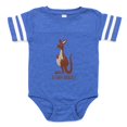 thumbnail image 1 of CafePress - Gday Mate Kangaroo - Cute Infant Baby Football Bodysuit, 1 of 3
