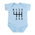 thumbnail image 1 of CafePress - Gearshift Race Infant Bodysuit - Baby Light Bodysuit, Size Newborn - 24 Months, 1 of 4