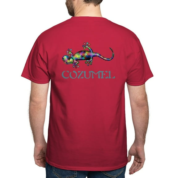 CafePress - Gecko Dark T Shirt - Men's Classic Graphic Cotton T-Shirt