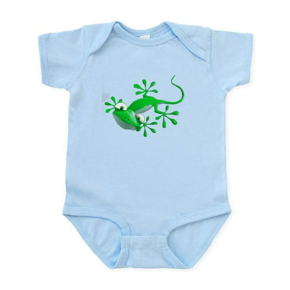 CafePress - Gecko Infant Bodysuit - Baby Light Bodysuit, Size Newborn - 24 Months