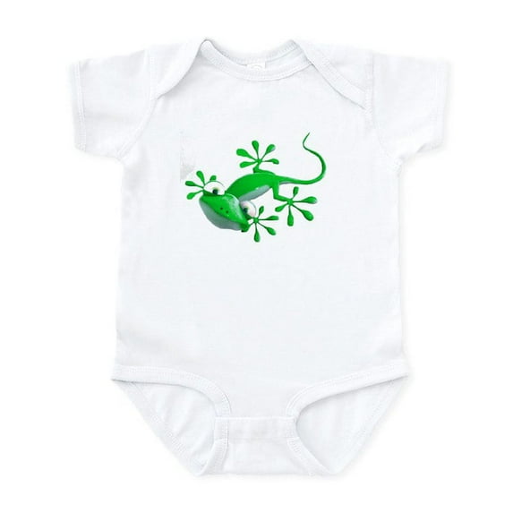 CafePress - Gecko Infant Bodysuit - Baby Light Bodysuit, Size Newborn - 24 Months