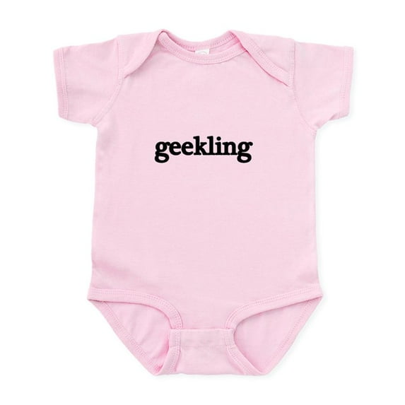 CafePress - Geekling Body Suit - Baby Light Bodysuit, Size Newborn - 24 Months