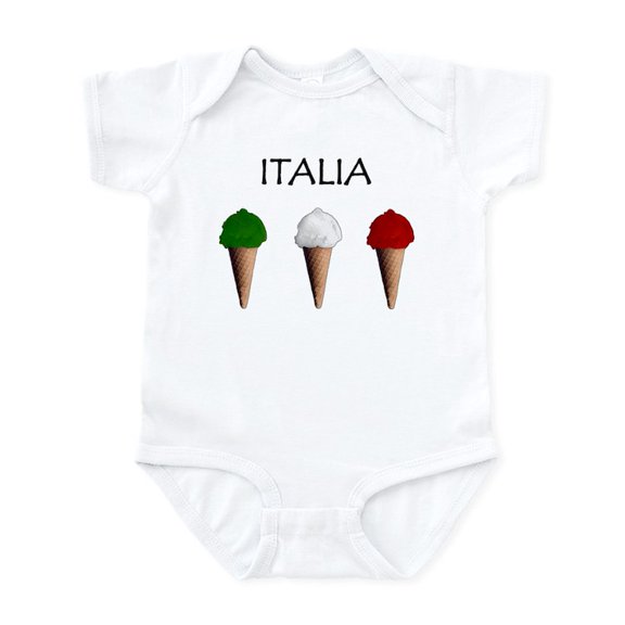 CafePress - Gelati Italiani Infant Bodysuit - Baby Light Bodysuit, Size Newborn - 24 Months