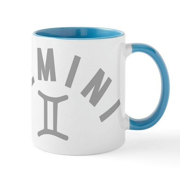 CafePress - Gemini - 11 oz Ceramic Mug - Novelty Coffee Tea Cup