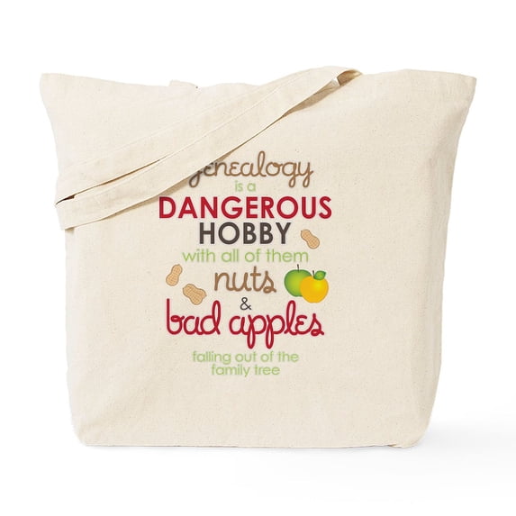 CafePress - Genealogy Nuts Tote Bag - Unisex Canvas Tote Bag, Beige, 1-Piece