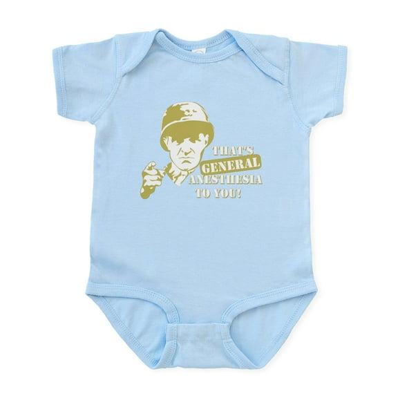 CafePress - General Anesthesia Body Suit - Baby Light Bodysuit, Size Newborn - 24 Months