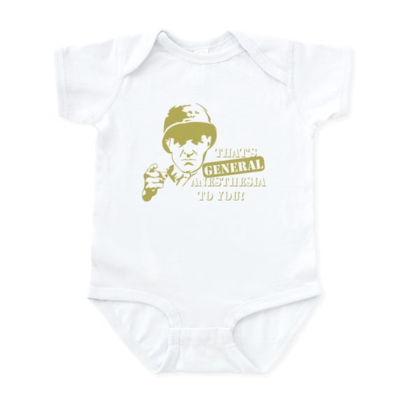 CafePress - General Anesthesia Body Suit - Baby Light Bodysuit, Size Newborn - 24 Months