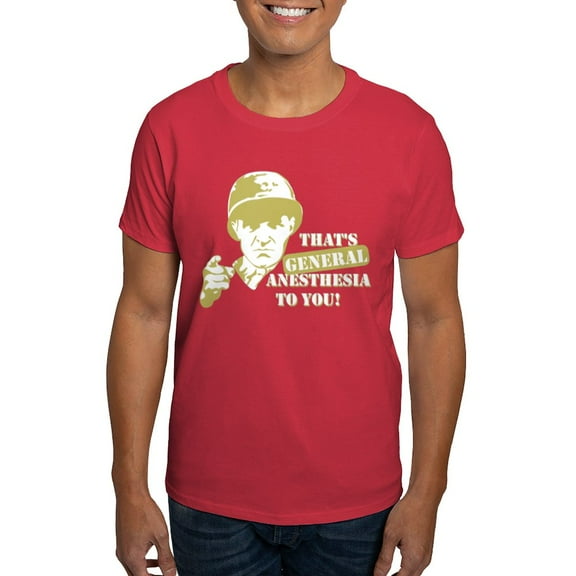 CafePress - General Anesthesia T Shirt T Shirt - Men's Classic Graphic Cotton T-Shirt