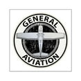 thumbnail image 1 of CafePress - General Aviation Sticker - Square Sticker 3" x 3", 1 of 1