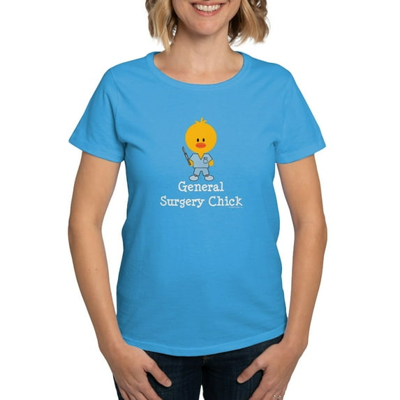 CafePress - General Surgery Chick Women's Dark T Shirt - Women's Traditional Fit Dark T-Shirt